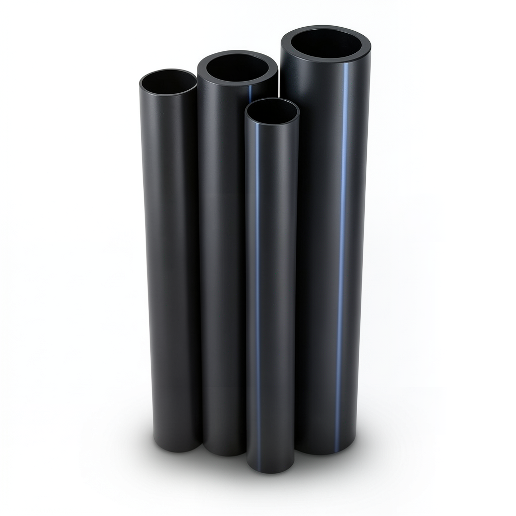مواسير HDPE الراجحي PE 100 ضغط 6 بار قطر خارجي 500 مم سمك 19.1 مم لون أسود