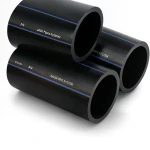 أنابيب HDPE SPS PE 80 ضغط 8 بار قطر خارجي 40 مم سمك 2.4 مم أسود | مصنع أنظمة الانابيب السعودي (SPS)