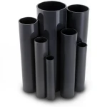 مواسير UPVC ضغط 4 بار قطر خارجي 500 مم سمك 9.8 مم لون أسود