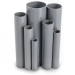 UPVC Pipes Nominal Pressure 4 Bar Outside Diameter 560 mm Thickness 11 mm Gray