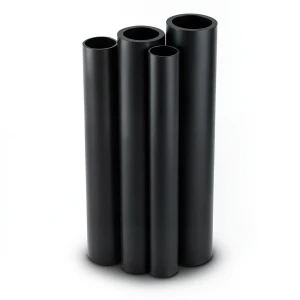 مواسير HDPE PE 100 ضغط 6 بار قطر خارجي 710 مم سمك 27.2 مم لون أسود