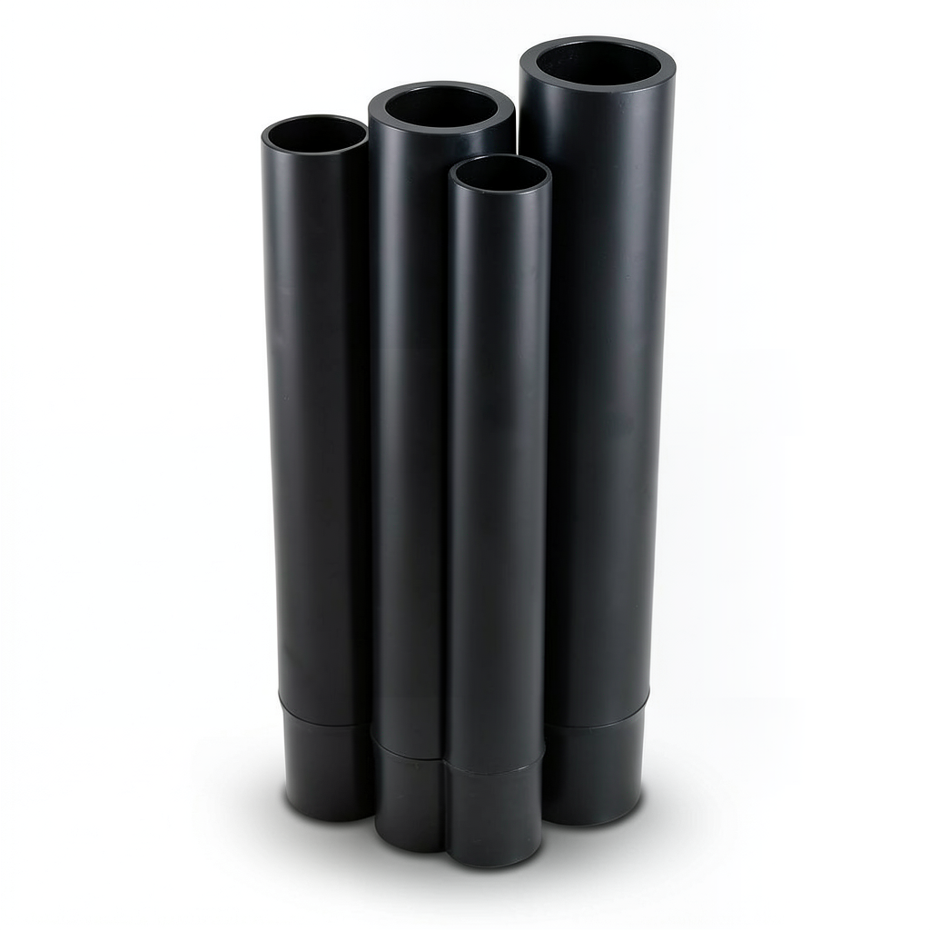 Al-Rajhi HDPE Pipes PE 100 Nominal Pressure 6 Bar Outer Diameter 900 mm Thickness 34.4 mm Black