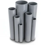 UPVC Pipes Nominal Pressure 6 Bar Outside Diameter 560 mm Thickness 16.4 mm Gray