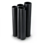 HDPE Pipe PE 100 Pressure 6 Bar Outer Diameter 1000 mm Thickness 38.2 mm Black