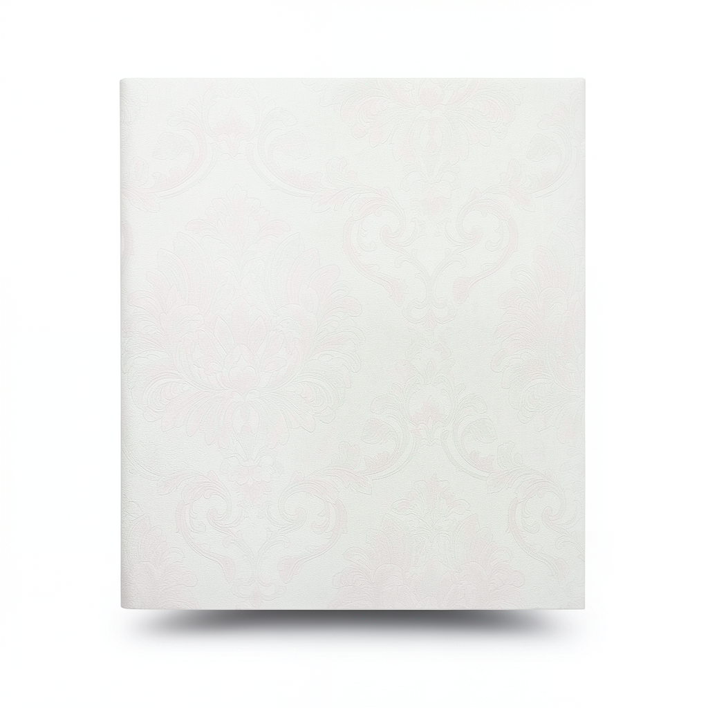 Italian Wallpaper 10m x 0.73m Off White, Model 25007