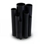 مواسير UPVC ضغط اسمي 6 بار قطر خارجي 560 مم سمك 16.4 مم لون أسود
