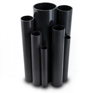 مواسير UPVC ضغط 4 بار قطر خارجي 560 مم سمك 11 مم لون أسود