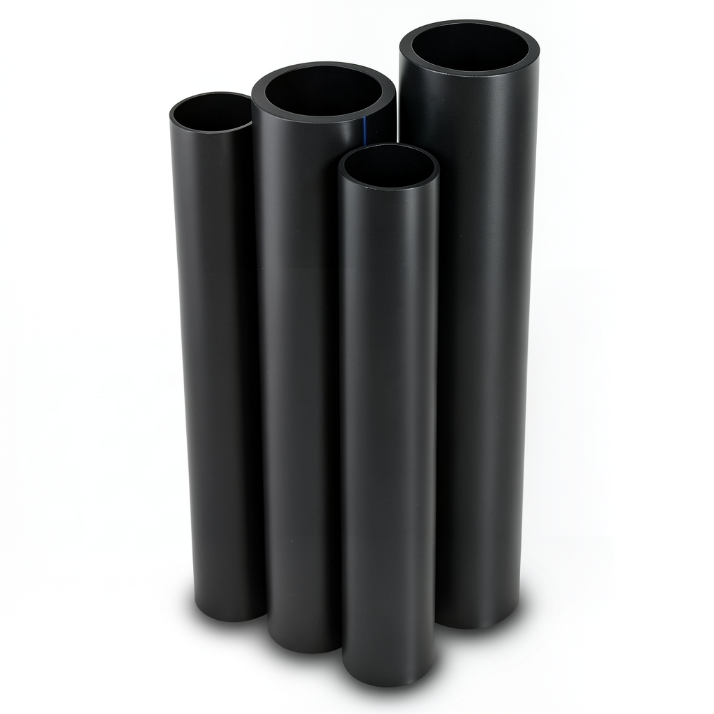 Al-Rajhi HDPE Pipes PE 100 Pressure 6 Bar Outer Diameter 1400 mm Thickness 53.5 mm Black