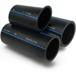 أنابيب HDPE السعودي PE 80 ضغط 8 بار قطر خارجي 50 مم سمك 3 مم لون أسود | مصنع أنظمة الانابيب السعودي (SPS)