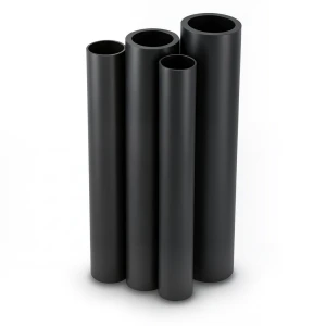 Al-Rajhi HDPE Pipes PE 100 Pressure 6 Bar Outer Diameter 1600 mm Thickness 61.2 mm Black