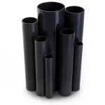 مواسير UPVC ضغط اسمي 6 بار قطر خارجي 560 مم سمك 16.4 مم لون أسود