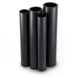 HDPE Pipes PE 100 Pressure 4 Bar Outside Diameter 315 mm Thickness 7.7 mm Black
