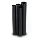 HDPE Pipes PE 100 Pressure 4 Bar Outside Diameter 355 mm Thickness 3.5 mm Black
