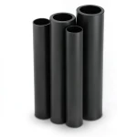 HDPE Pipes PE 100 Pressure 4 Bar 400 mm Diameter 9.8 mm Thickness Black