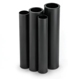 أنابيب HDPE PE 100 ضغط 4 بار قطر 400 مم سمك 9.8 مم لون أسود