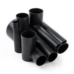 مواسير UPVC ضغط اسمي 10 بار قطر خارجي 560 مم سمك 26.7 مم لون أسود
