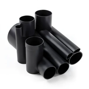 مواسير UPVC ضغط اسمي 10 بار قطر خارجي 560 مم سمك 26.7 مم لون أسود