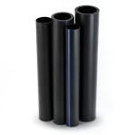 HDPE Pipes PE 100 Pressure 4 Bar Diameter 450 mm Thickness 11.0 mm Black