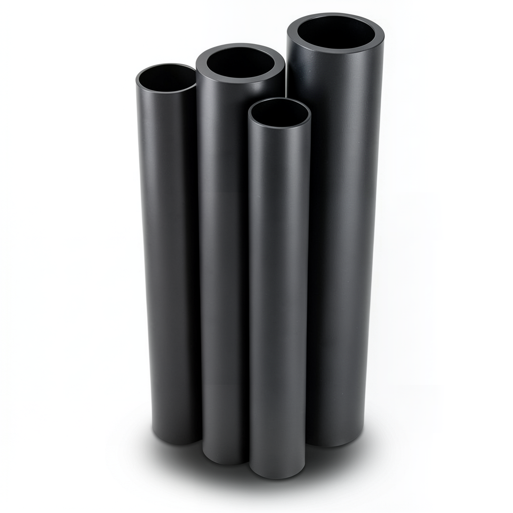 أنابيب HDPE الراجحي PE 100 ضغط 4 بار قطر 500 مم سمك 12.3 مم لون أسود