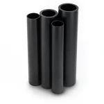 HDPE Pipes PE 100 Pressure 4 Bar Outside Diameter 630 mm Thickness 15.4 mm Black