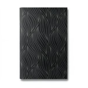 German Wall Decoration Wallpaper 10m x 0.53m Black, Model 10063-37