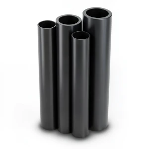 Al-Rajhi HDPE Pipes PE 100 6 Bar Pressure 450 mm OD 17.2 mm Thickness Black