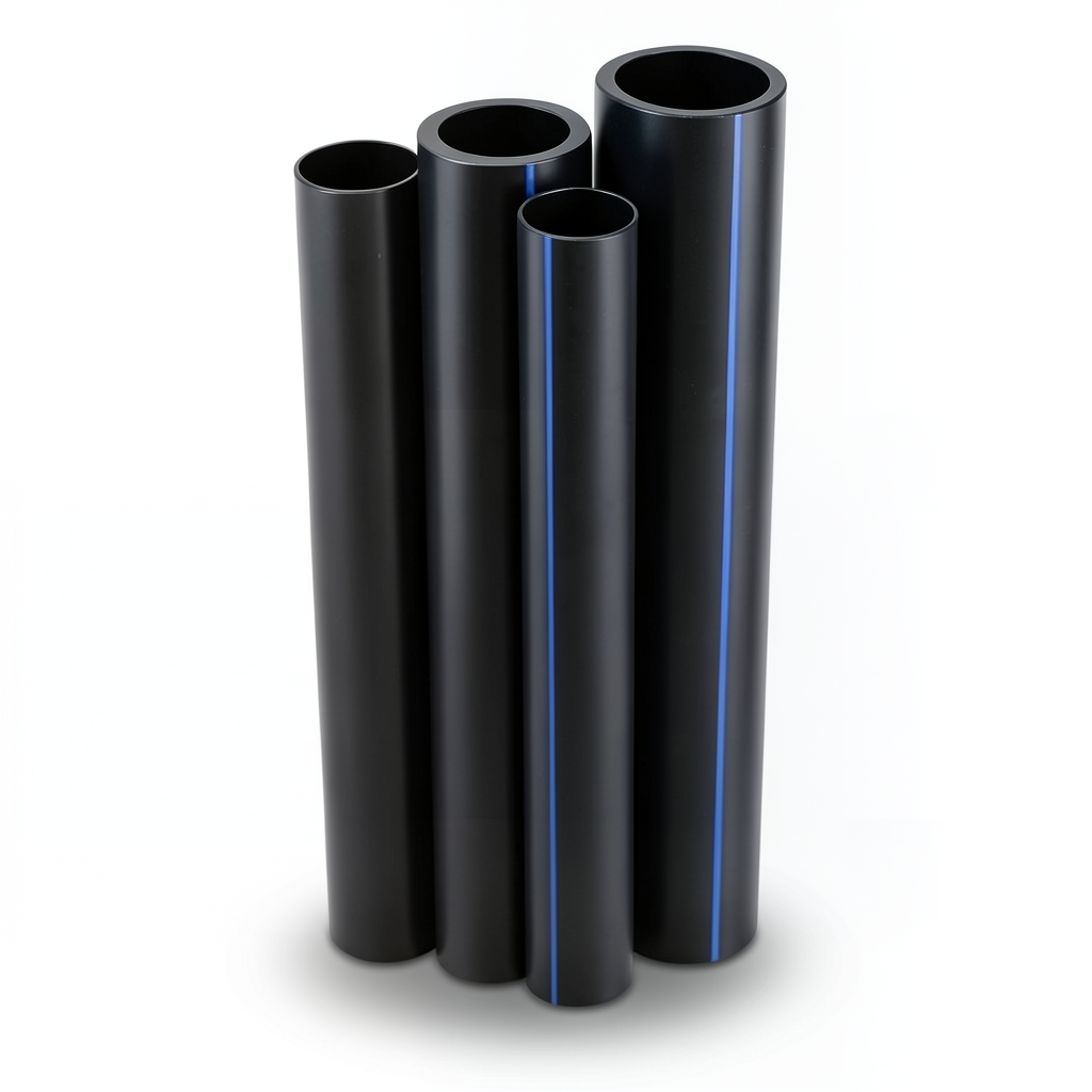 مواسير HDPE الراجحي PE 100 ضغط 6 بار قطر خارجي 500 مم سمك 19.1 مم لون أسود