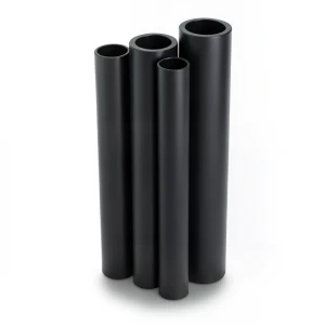 Al-Rajhi HDPE Pipes PE 100 6 Bar Pressure 630 mm Diameter 24.1 mm Thickness Black