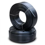 HDPE Pipes PE 80 Pressure 12.5 Bar 32 mm Diameter 2.9 mm Thickness Black