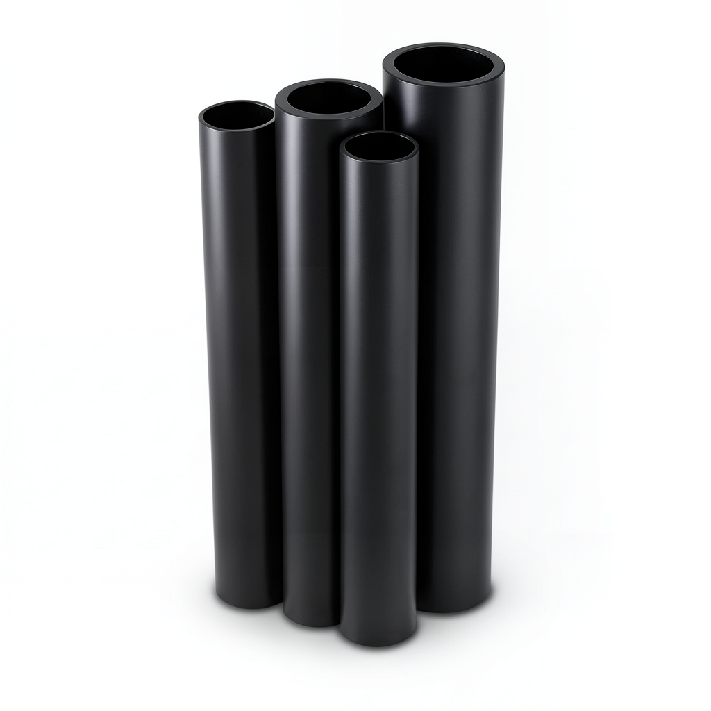 Al-Rajhi HDPE Pipes PE 100 Nominal Pressure 6 Bar Outer Diameter 900 mm Thickness 34.4 mm Black