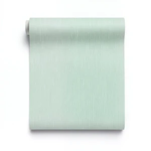 Patterned Wallpaper 10m x 0.53m Light Green, Model 10004-07