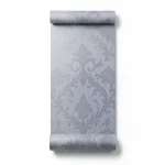 Patterned Wallpaper Gray Color 10m x 0.53m, Model 10004-44