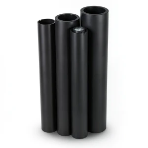 Al-Rajhi HDPE Pipes PE 100 Pressure 6 Bar Outer Diameter 1600 mm Thickness 61.2 mm Black