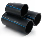 أنابيب HDPE SPS PE 80 ضغط 8 بار قطر خارجي 40 مم سمك 2.4 مم أسود | مصنع أنظمة الانابيب السعودي (SPS)
