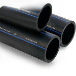 أنابيب HDPE السعودي PE 80 ضغط 12.5 بار قطر خارجي 32 مم سمك 3 مم لون اسود | مصنع أنظمة الانابيب السعودي (SPS)
