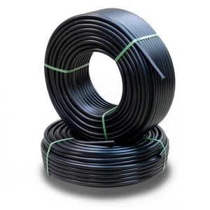 أنابيب HDPE PE 80 ضغط 5 بار قطر خارجي 50 مم سمك 2 مم لون أسود