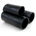 أنابيب HDPE SPS PE 80 ضغط 8 بار قطر خارجي 40 مم سمك 2.4 مم أسود | مصنع أنظمة الانابيب السعودي (SPS)