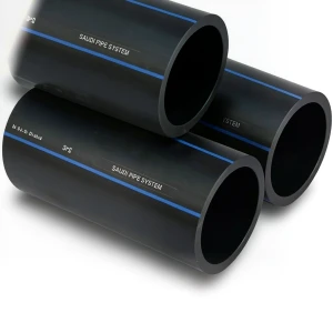 أنابيب HDPE السعودي PE 80 ضغط 12.5 بار قطر خارجي 40 مم سمك 3.7 مم لون أسود | مصنع أنظمة الانابيب السعودي (SPS)