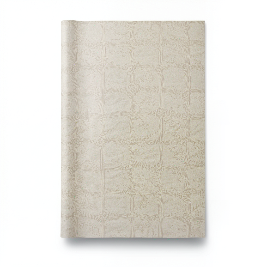 Italian Wallpaper Patterned Design 10m x 0.70m Beige
