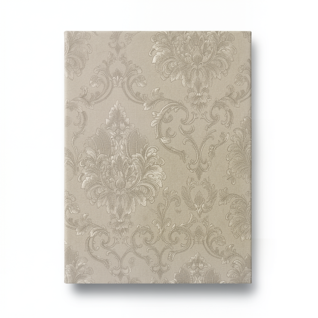 Italian Wall Covering 10m x 0.73m Light Brown, Model 25009