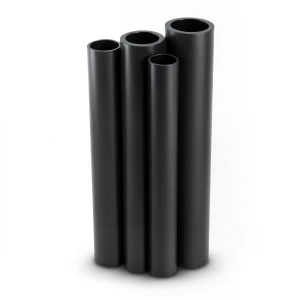 HDPE Pipes PE 100 Pressure 4 Bar Outside Diameter 355 mm Thickness 3.5 mm Black