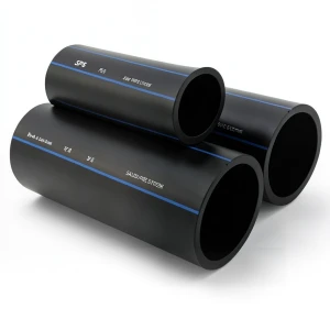 أنابيب HDPE السعودي PE 80 ضغط 5 بار قطر خارجي 50 مم سمك 2 مم لون أسود | مصنع أنظمة الانابيب السعودي (SPS)