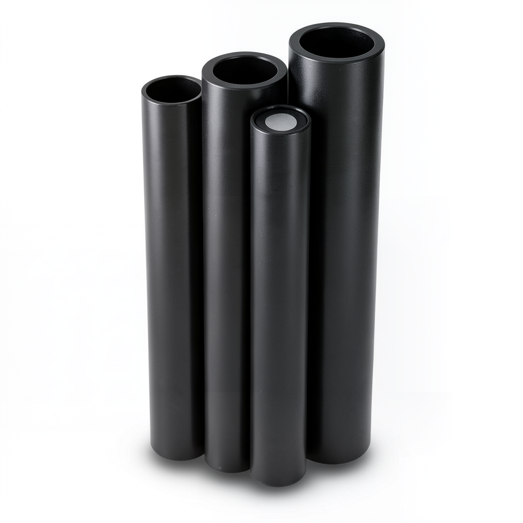 أنابيب HDPE الراجحي PE 100 ضغط 4 بار قطر 500 مم سمك 12.3 مم لون أسود