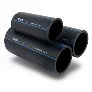 أنابيب HDPE السعودي PE 80 ضغط 8 بار قطر خارجي 50 مم سمك 3 مم لون أسود | مصنع أنظمة الانابيب السعودي (SPS)