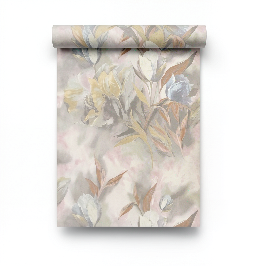 Italian Wall Decoration Multi-colored 10m x 0.73m, Model 25017