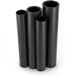 HDPE Pipes PE 100 Pressure 4 Bar Outside Diameter 630 mm Thickness 15.4 mm Black