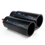 أنابيب HDPE السعودي PE 80 ضغط 12.5 بار قطر خارجي 50 مم سمك 4.6 مم لون اسود | مصنع أنظمة الانابيب السعودي (SPS)