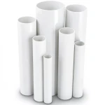 UPVC Pipes Pressure 6 Bar Outside Diameter 200 mm Thickness 5.9 mm White
