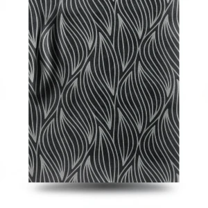 German Wall Decoration Wallpaper 10m x 0.53m Black, Model 10063-37