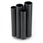 HDPE Pipes PE 80 Pressure 5 Bar Outer Diameter 200 mm Thickness 7.7 mm Black